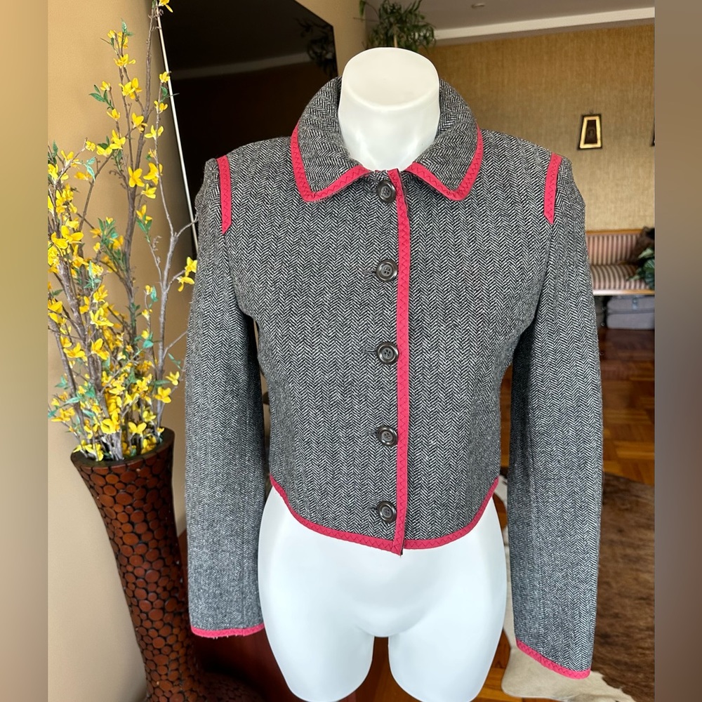 Vintage,Rare1995’s MOSCHINO CheaPandChic  Fabulous Short jacket. ITALY sUSA 8
